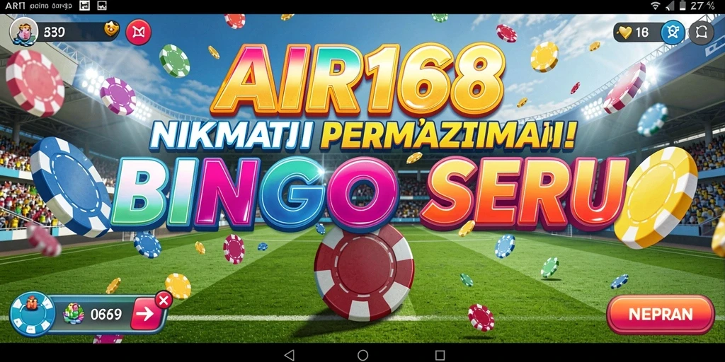 Gameplay Bingo yang seru dan interaktif di AIR168.