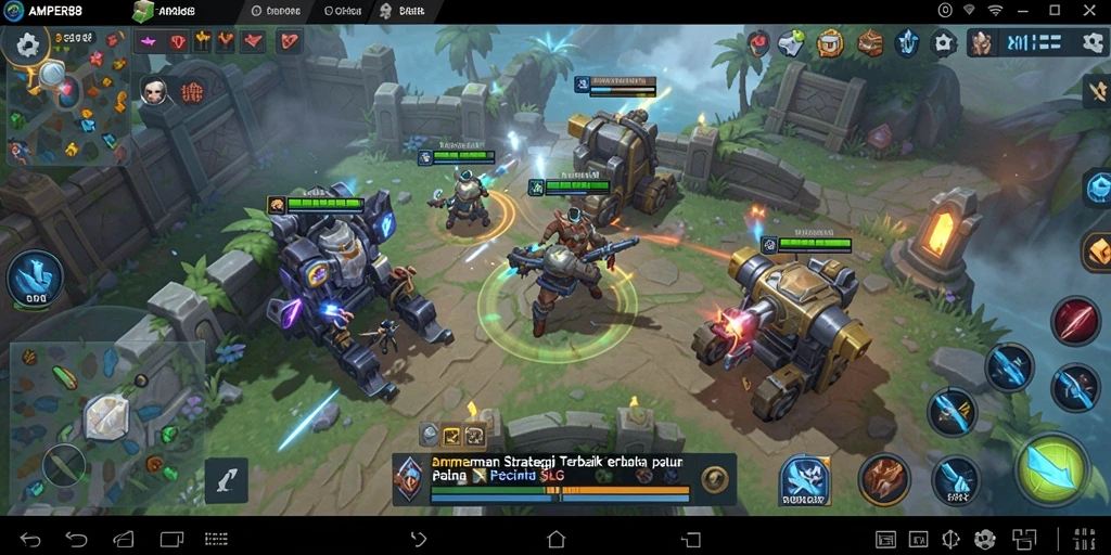 Tampilan menarik gameplay SLG AMPER88 yang menegangkan.