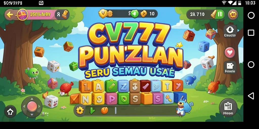 Tampilan gameplay CV777 yang menarik dalam menyelesaikan puzzle.