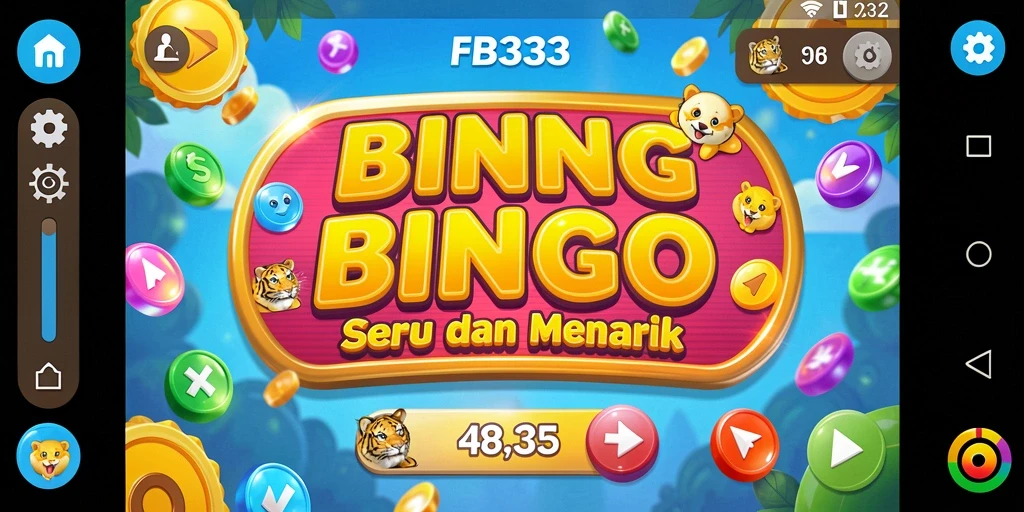 Tampilan gameplay FB333 yang menegangkan dan seru dalam permainan Bingo.