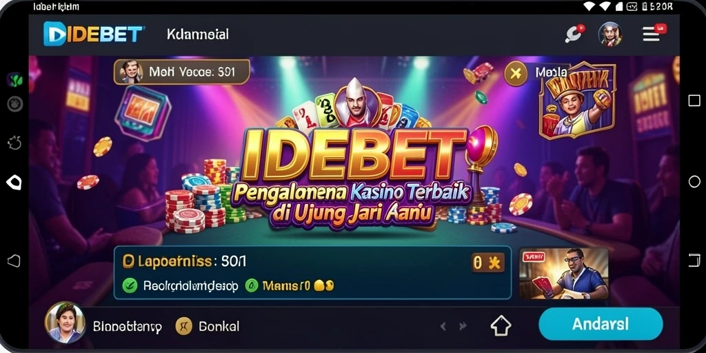 Tampilan menarik dari gameplay IDEBET yang memukau.