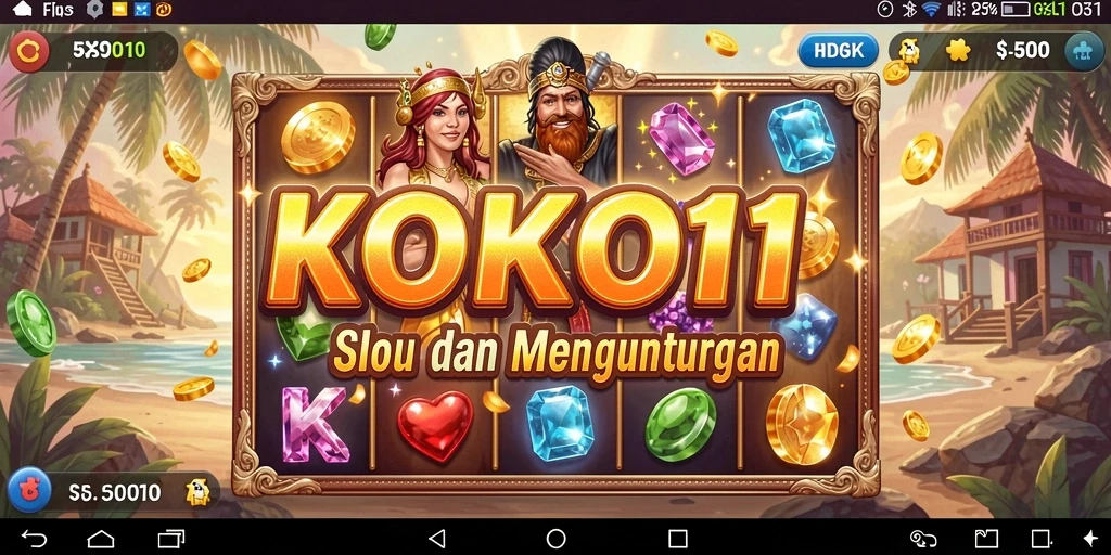 Tampilan gameplay KOKO11 yang menarik dan interaktif.
