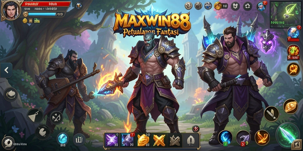 Gameplay ARPG MAXWIN88 yang mendebarkan dengan dunia yang luas.