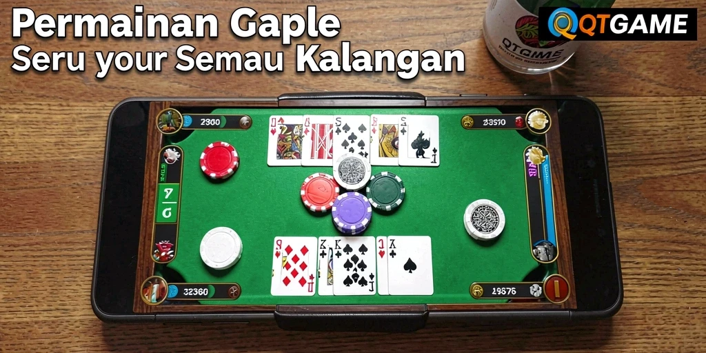 Tampilan gameplay QTGAME yang mendebarkan dan interaktif.