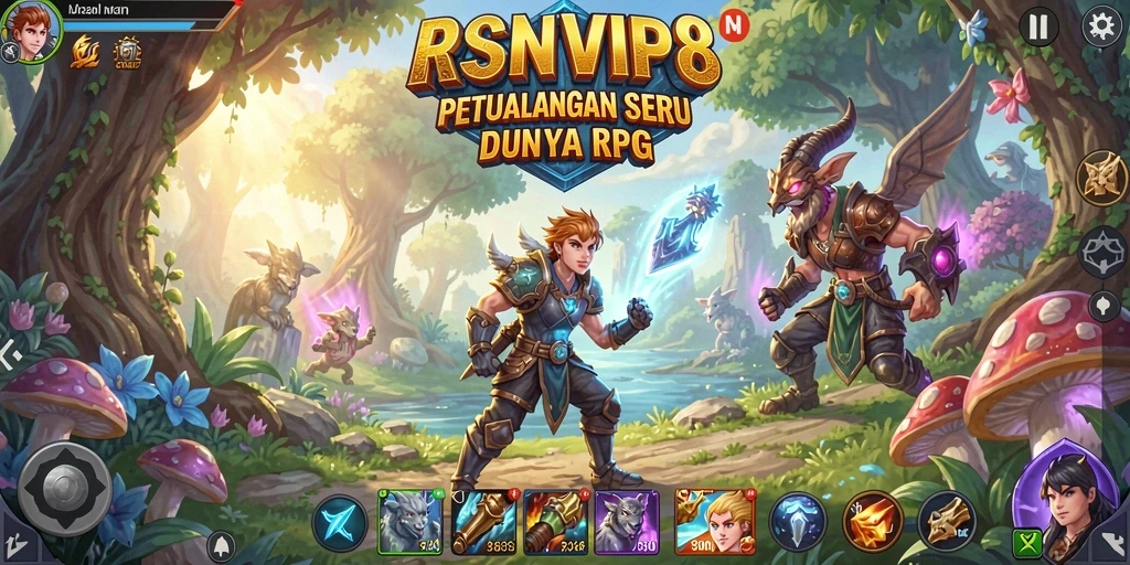 Gameplay seru di RSNVIP8 dengan beragam karakter dan petualangan.