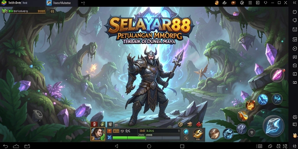 Screenshot utama SELAYAR88 menampilkan petualangan mendebarkan di dunia MMORPG.