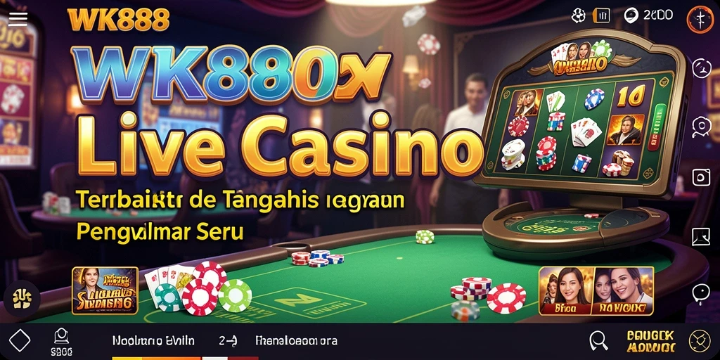 Gameplay Live Casino yang mendebarkan di WK888.