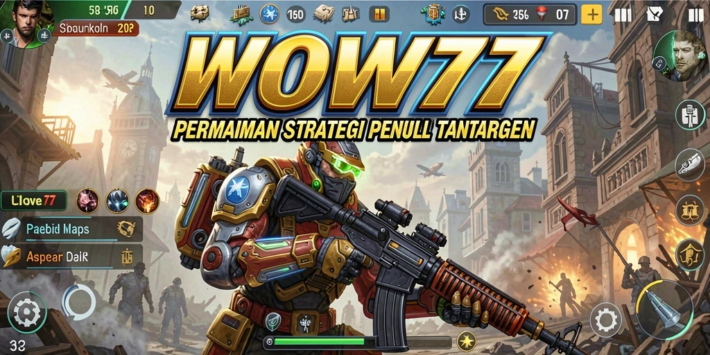 Tangkapan layar gameplay WOW77 menampilkan aksi strategi yang seru dan mendalam.